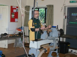 The first project. A triangular vessel